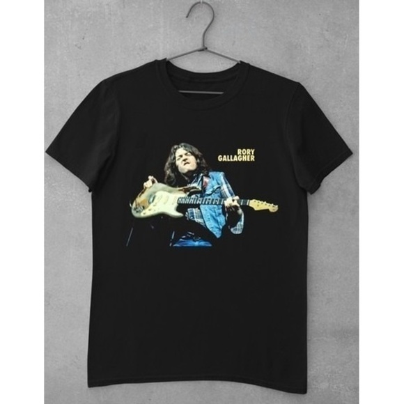 Michelle
L Other - Rory Gallagher Singer T-Shirt Blues Rock Music Fan Tee